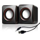 Mini Caixa de Som para PC Notebook 3X2W 6W KP-600 - Knup