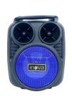 Mini Caixa De Som Portátil Rádio FM Entrada USB SD BMax BMS105