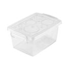 Mini Caixa Organizadora Pequena com Trava 400 ml Cristal Mini Caixa Organizadora Pequena com Trava 400 ml Cristal