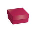 Mini Caixa Quadrada com Tampa - Cereja - 6,5x3,5x6,5cm - 10 unidades - Cromus - Rizzo