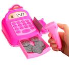 Mini Caixa Registradora Rosa com Moedas, Cartão e Bip Sortido Mini Caixa Registradora Rosa com Moedas, Cartão e Bip Sortido