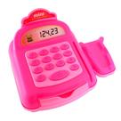 Mini Caixa Registradora Rosa com Moedas, Cartão e Bip Sortido Mini Caixa Registradora Rosa com Moedas, Cartão e Bip Sortido