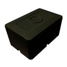 Mini Caixa Sobrepor / Cftv Preta - CCCX0055