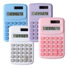 Mini Calculadora De Bolso Colorida 8 Dígitos Escolar