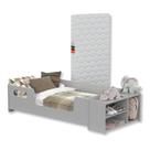 Mini Cama Aconchego Infantil Montessoriana com Nicho e Colchão