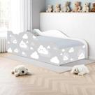 Mini Cama Fun Nuvens Cinza