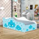 Mini Cama Fun Nuvens Meninos Mini Cama Fun Nuvens Meninos
