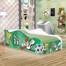 Mini Cama Fun Partida de Futebol Infantil Com Colchão