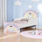 Mini Cama Fun Unicórnio Bebê Infantil Com Colchão