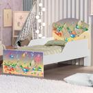 Mini Cama Fundo do Mar Feliz Com Colchão Mini Cama Fundo do Mar Feliz Com Colchão