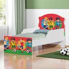 Mini Cama Futebol Meninos Com Colchão Mini Cama Futebol Meninos Com Colchão