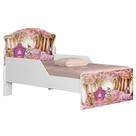 Mini Cama Infantil 148x68cm Proteção Lateral Carruagem Rosa Z53 - Mpozenato