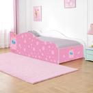 Mini Cama Infantil 157,5x72,5cm com Proteção Lateral Personagens Bailarina K02 - D Rossi