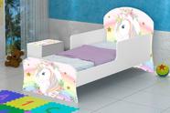 Mini Cama infantil + baú Unicórnio Mini Cama infantil + baú Unicórnio