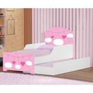 Mini Cama Infantil com Auxiliar Pop