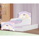Mini Cama Infantil com Auxiliar Pop Unicórnio Criança