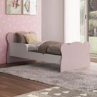 Mini Cama Infantil Modelo Ursinho em MDP 15mm Rosa Percasa Móveis Mini Cama Infantil Modelo Ursinho em MDP 15mm Rosa Percasa Móveis