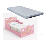 Mini Cama Infantil Ovelhinha Sonhar Proteção Lateral com Colchão -Rosa Mini Cama Infantil Ovelhinha Sonhar Proteção Lateral com Colchão -Rosa