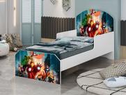 Mini Cama Infantil para Meninos com Colchão Avengers Heróis