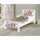 Mini Cama Infantil Princesa Sofia Adesivada com Colchão