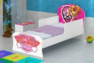 Mini Cama Juvenil Infantil Adesivada 100% Mdf - Sky