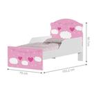 Mini Cama Nuvens Meninas Com Colchão Mini Cama Nuvens Meninas Com Colchão