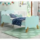 Mini Cama Nuvenzinha Verde com Proteção Lateral Mini Cama Nuvenzinha Verde com Proteção Lateral