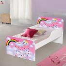 Mini cama para quarto personagens crianças meninas