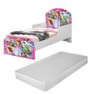 Mini Cama Persongens100% MDF Colchão Macio 150x70 D23 Incluso Mini Cama Persongens100% MDF Colchão Macio 150x70 D23 Incluso