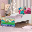 Mini Cama Unicórnio Feliz Com Colchão Mini Cama Unicórnio Feliz Com Colchão