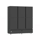 Mini Câmara 6 Portas Resfriados 1152l Preto 0 a 7ºc ar Forçado Motor Inferior Mcr6pp Refrimate 220v Mini Câmara 6 Portas Resfriados 1152l Preto 0 a 7ºc ar Forçado Motor Inferior Mcr6pp Refrimate 220v