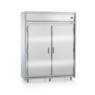 Mini Câmara Refrigerada 2 Portas GMCR1600 Inox Gelopar 220v