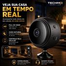 Mini Câmera A9 WiFi Full HD 1080P com Áudio Visão Noturna Sensor de Movimento e Gravação Remota