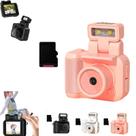 Mini câmera de vídeo genérica Retro Snap Y4000 1080P rosa 16GB