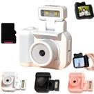 Mini câmera digital Retro Snap Y4000 1080P com 16 GB de branco