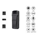 Mini Câmera Espiã Policial Wifi Sensor De Movimento Ip 1080p A8