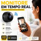 Mini Câmera WiFi HD Segurança Visão Noturna Monitoramento Celular Mini Câmera WiFi HD Segurança Visão Noturna Monitoramento Celular