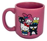 Mini Caneca De Cerâmica 100ml Rosa Hello Kitty & Friends