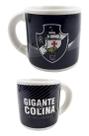 Mini Caneca Decorativa do Vasco da Gama em Porcelana 50 ml Preta