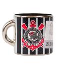 Mini Caneca Decorativa Ímã Metal 3.5cm Corinthians