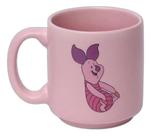 Mini Caneca Disney Ursinho Pooh Leitão 100ml - Rosa - ZonaCriativa