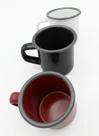 Mini Caneca Esmaltada Premium 80ml 3 Unidades Mini Caneca Esmaltada Premium 80ml 3 Unidades