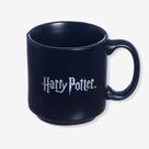 Mini Caneca Harry Potter Empilhável Porcelana Preta 100ML Oficial WB