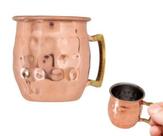 Mini Caneca Mimo Shot Style Moscow Mule Inox Bronze 60ml - Mimo Style