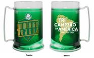 Mini Caneca Oficial Licenciada com Gel Congelante Verde 300ml Tricamp America Palmeiras