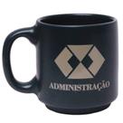 Mini Caneca Profissão Administrador Administração Café Exp Empilhável Cerâmica 100ML - Zona Criativa