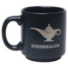 Mini Caneca Profissão Enfermeira Enfermeiro Enfermagem Café Empihável Cerâmica 100ML - Zona Criativa Mini Caneca Profissão Enfermeira Enfermeiro Enfermagem Café Empihável Cerâmica 100ML - Zona Criativa