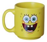 Mini Caneca Tina Bob Esponja 100ml Amarela - Zonacriativ