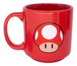 Mini Caneca Tina Super Mario Cogumelo 100ml Vermelha