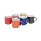Mini Caneca White Bicolor 6 Peças Mimo Style